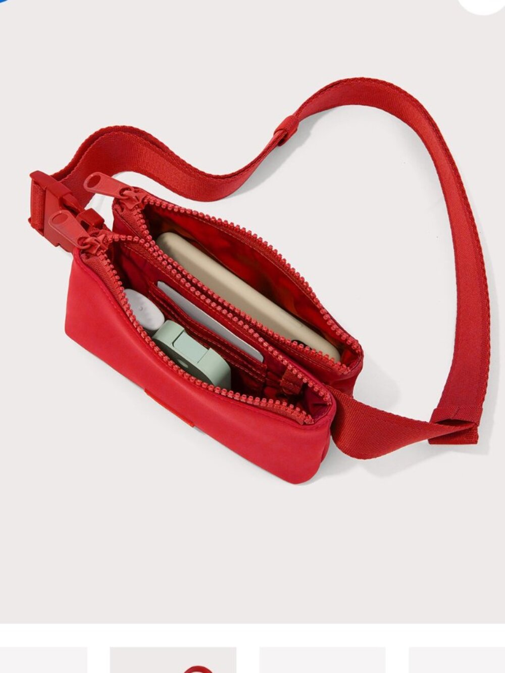 Dagne Dover NWOT Bennie sling in Cherry - Seasonal color - Picture 5 of 15